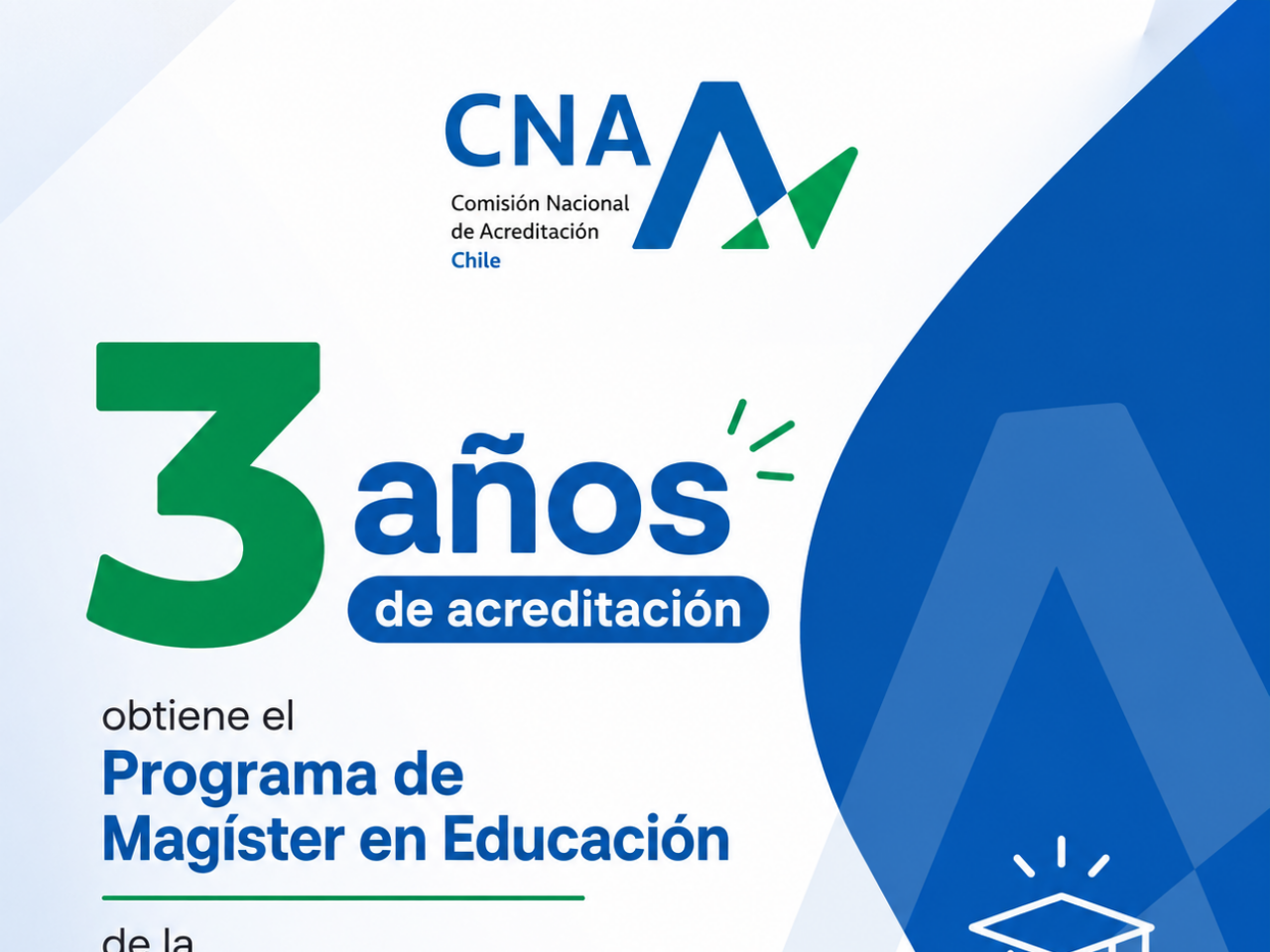 3 años de acreditación obtiene el Programa de Magíster en Educación de la Universidad de Los Lagos